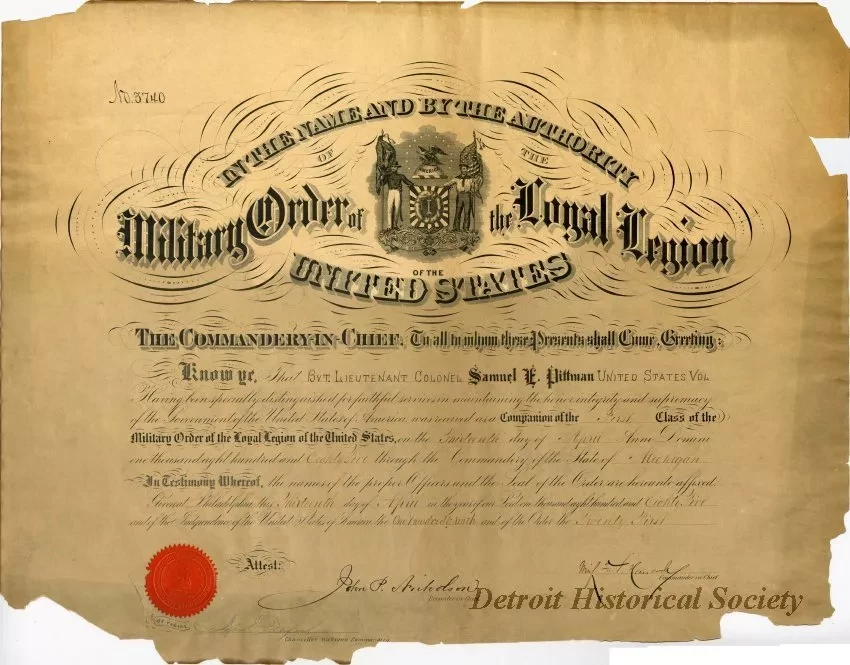 Certificate, Membership