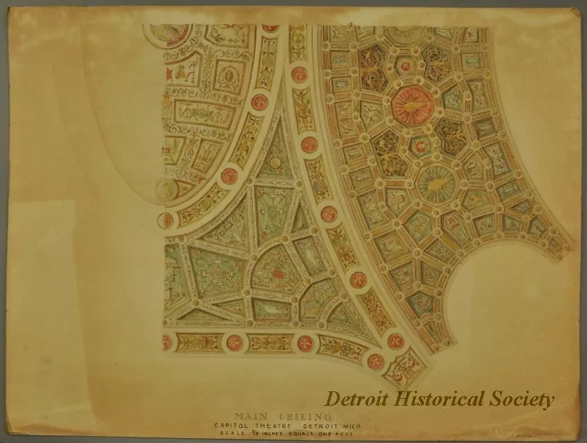 Drawing, Architectural - Main Ceiling