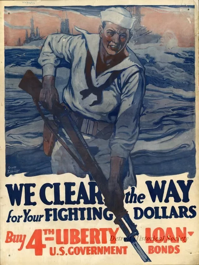 Poster - WE CLEAR the WAY for Your FIGHTING DOLLARS