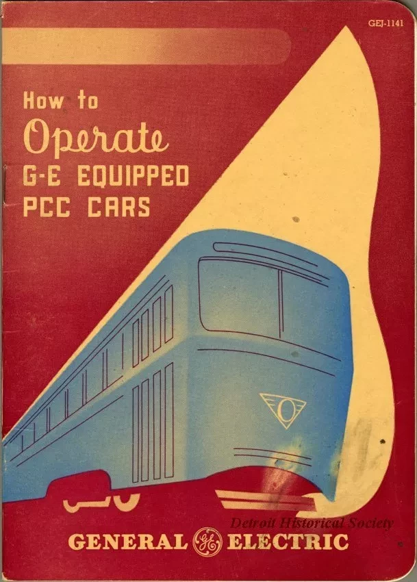 Manual - How to Operate G-E Equipped PCC Cars