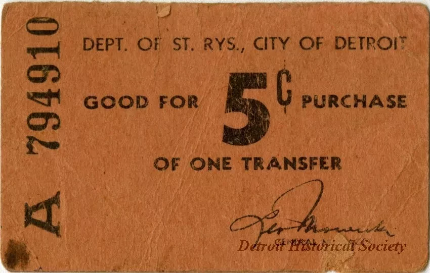 Ticket, Transfer