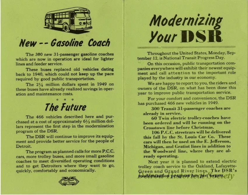 Pamphlet - Modernizing Your D.S.R.