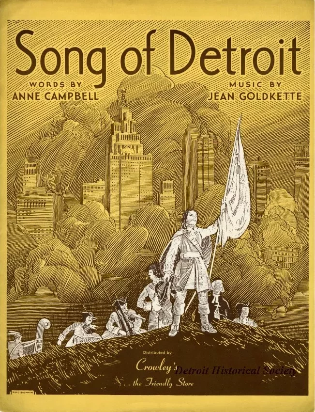 Music, Sheet - Song of Detroit