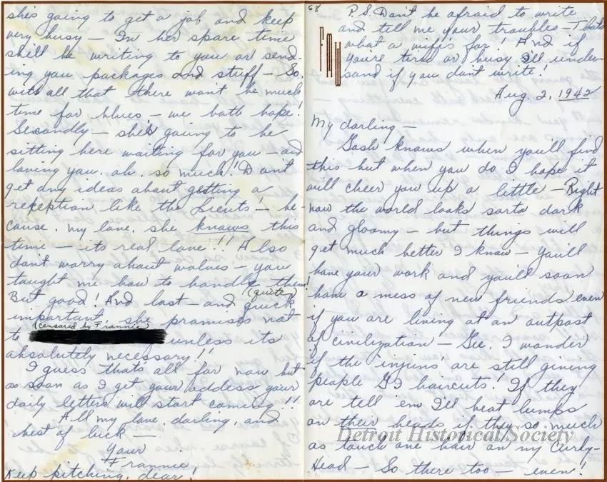 Diary - One Year Diary, 1942 to 1943