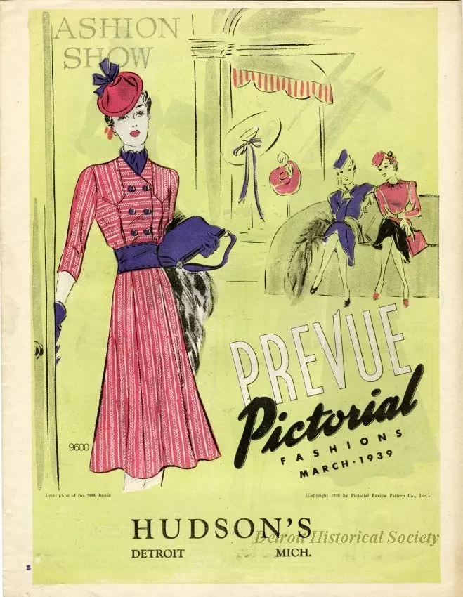 Catalog, Sales - Prevue Pictorial Fashions, March 1939