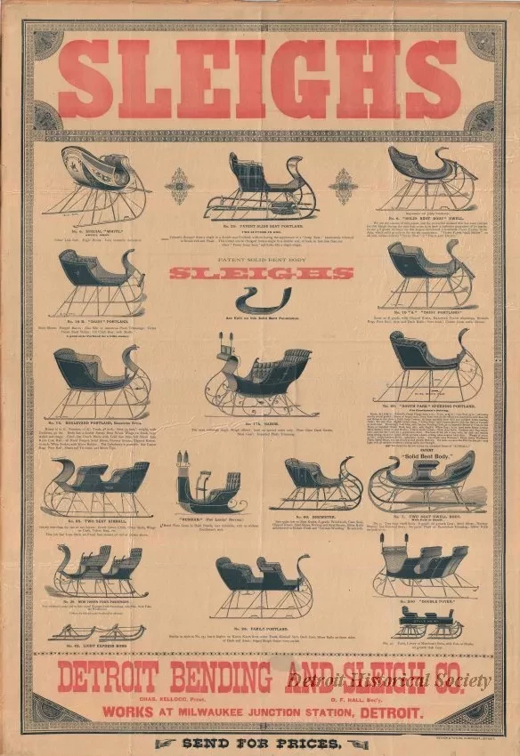 Poster - Sleighs