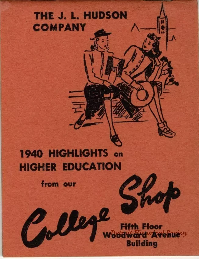 Booklet - 1940 Highlights on Higher Education from our Collefe Shop
