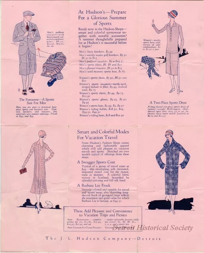 Brochure - Suggestions for the Family Vacation