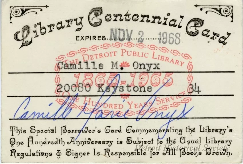 Card, Library