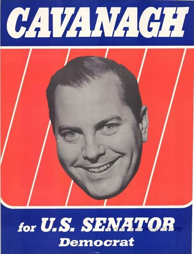 Poster - Cavanagh for U.S. Senator - Democrat