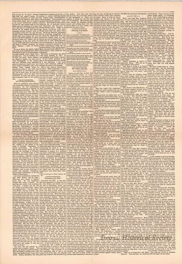 Newspaper - Michigan Christian Advocate,
Thanksgiving Supplement