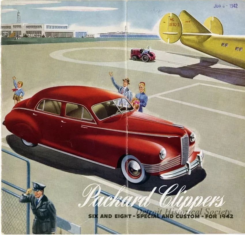 Brochure - Packard Clippers Six and Eight - Special and Custom - For 1942