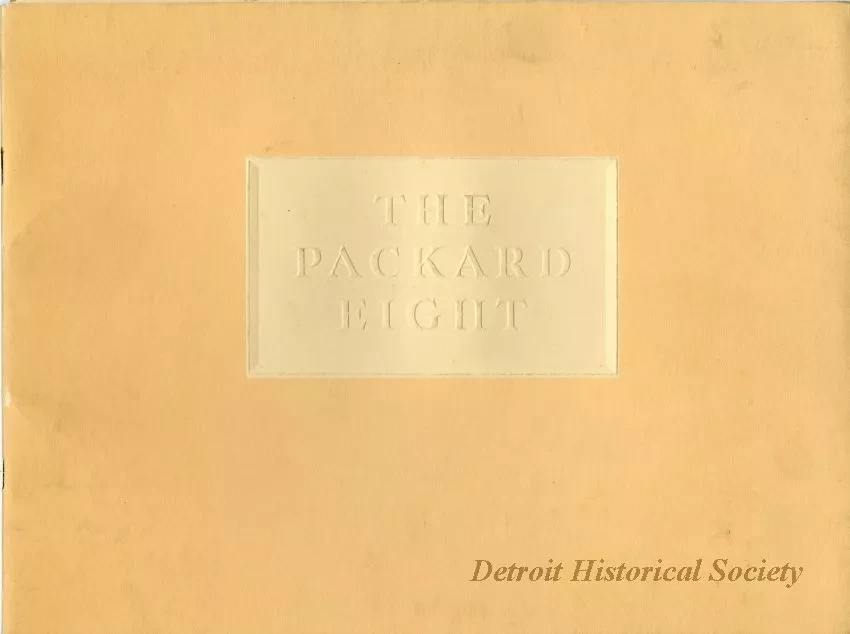Brochure - The Packard Eight