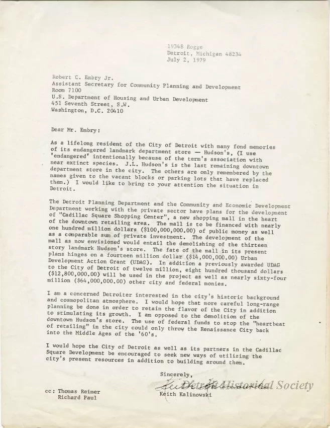 Letter
