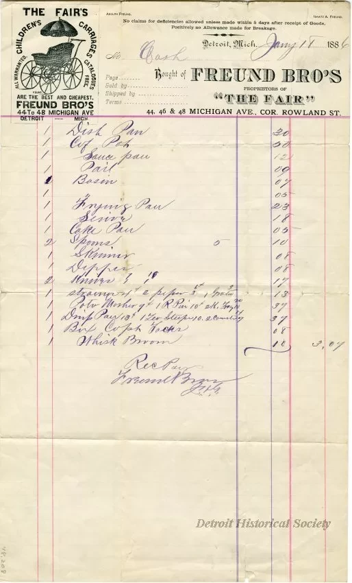Bill of Sale