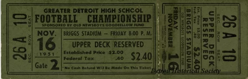 Ticket, Admission