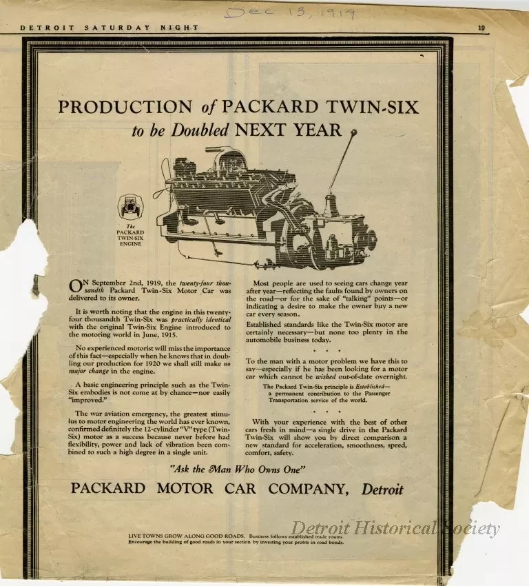 Ad, Newspaper