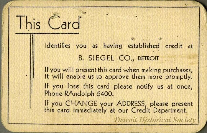 Card, Credit