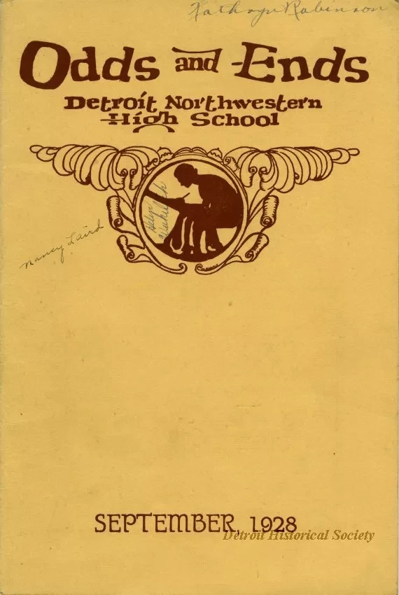 Magazine - Odds and Ends, Vol. XII, No. 1, September 1928