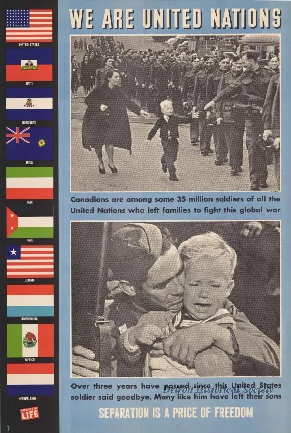 Poster - We Are United Nations - Separation Is A Price of Freedom