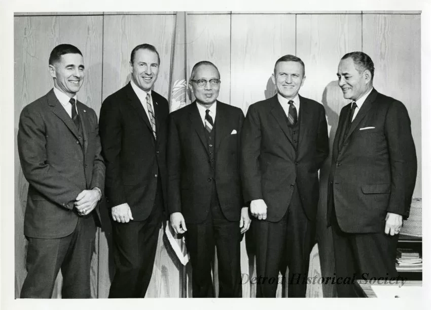 Print, Photographic - Apollo 8 Astronauts Visit United Nations Headquarters