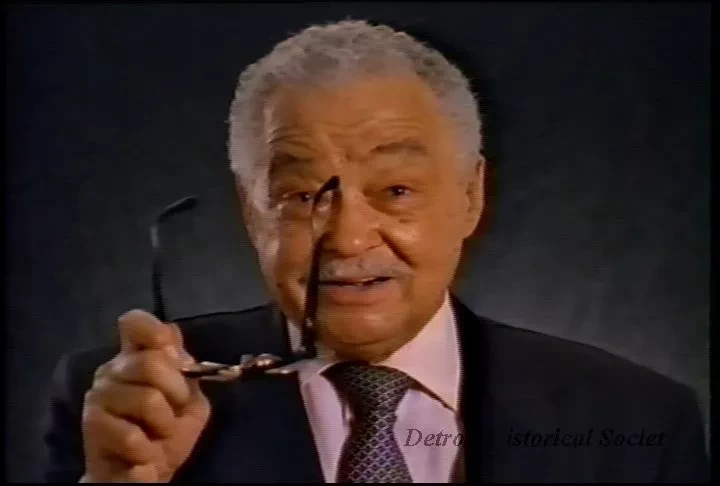 VHS - Castorri & Co., 16mm Film Transfer, 07/01/92
"Michigan Dept. of Public Health
Select Scenes of Coleman Young
(((No More Room)))