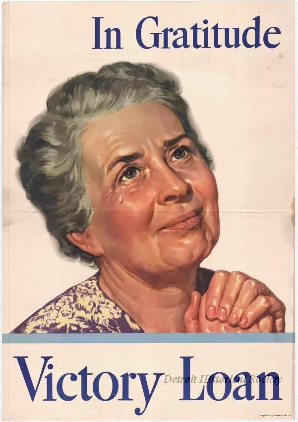 Poster - In Gratitude, Victory Loan