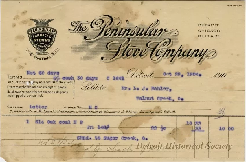 Bill of Sale