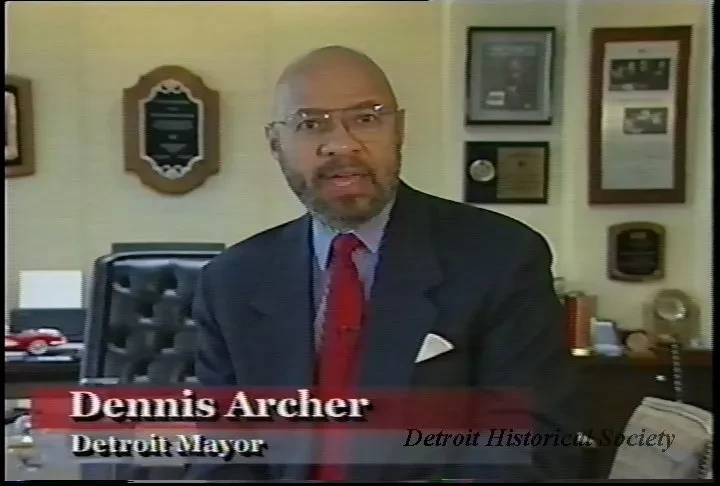 VHS - Census 2000-Non-Response P.S.A.
Detroit Mayor Dennis Archer
:30 :15
