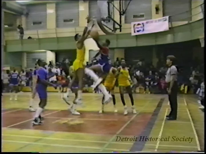 VHS - Detroit Water & Sewerage Department Presents...
Third Annual Friends of the Rouge Basketball Game
DWSD All Stars vs. Celebrity All Stars