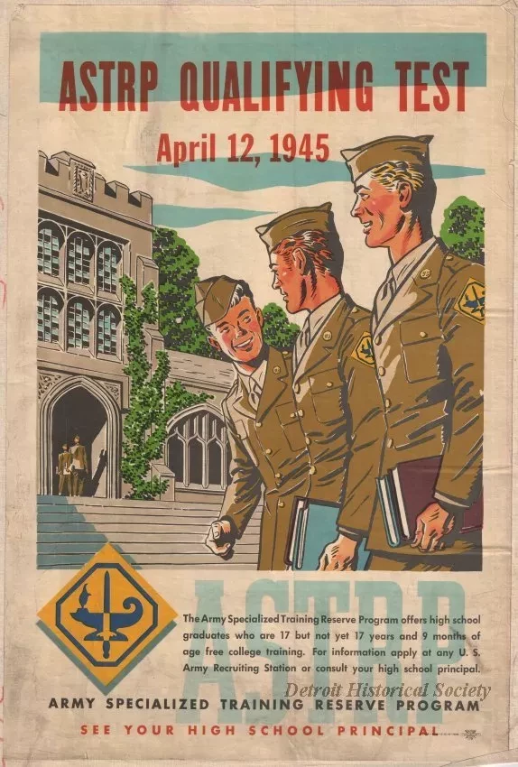 Poster - ASTRP Qualifying Test
April 12, 1945