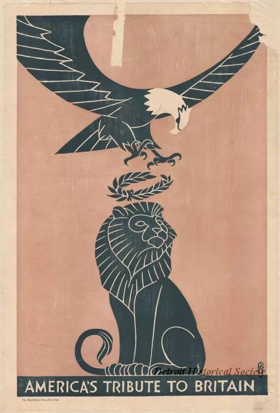 Poster - America's Tribute to Britain