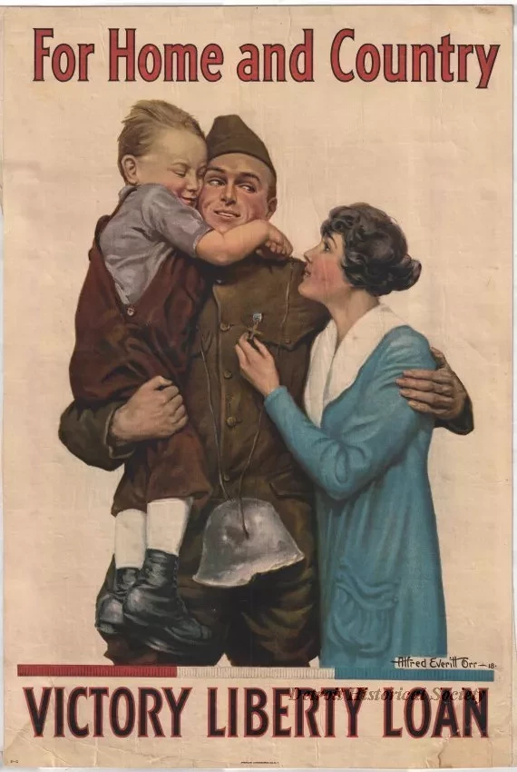 Poster - For Home and Country