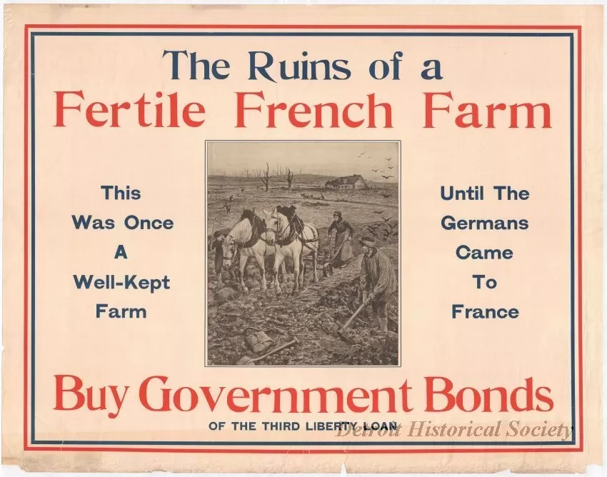 Poster - The Ruins of a Fertile French Farm
