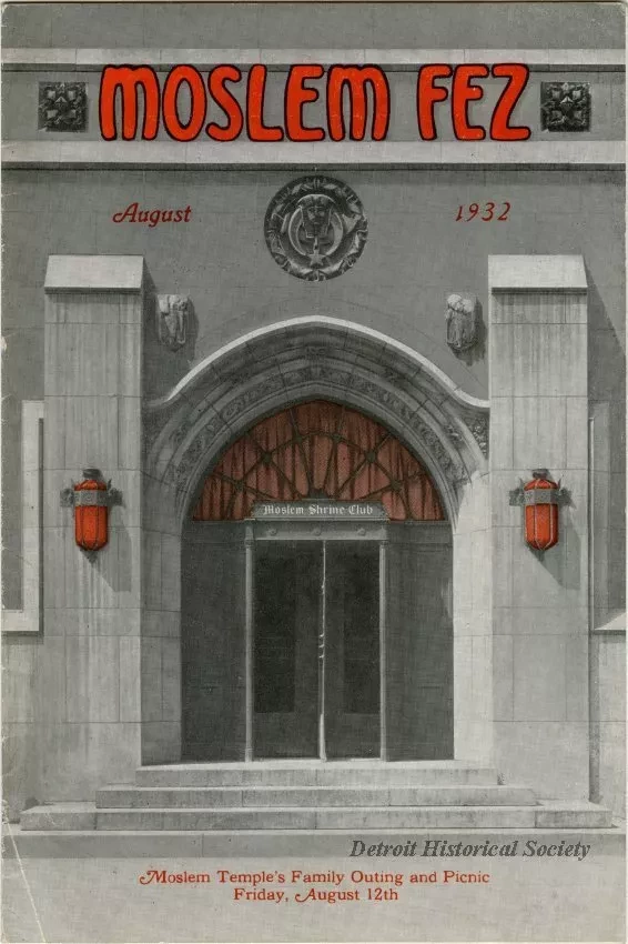 Magazine - Moslem Fez, August 1932