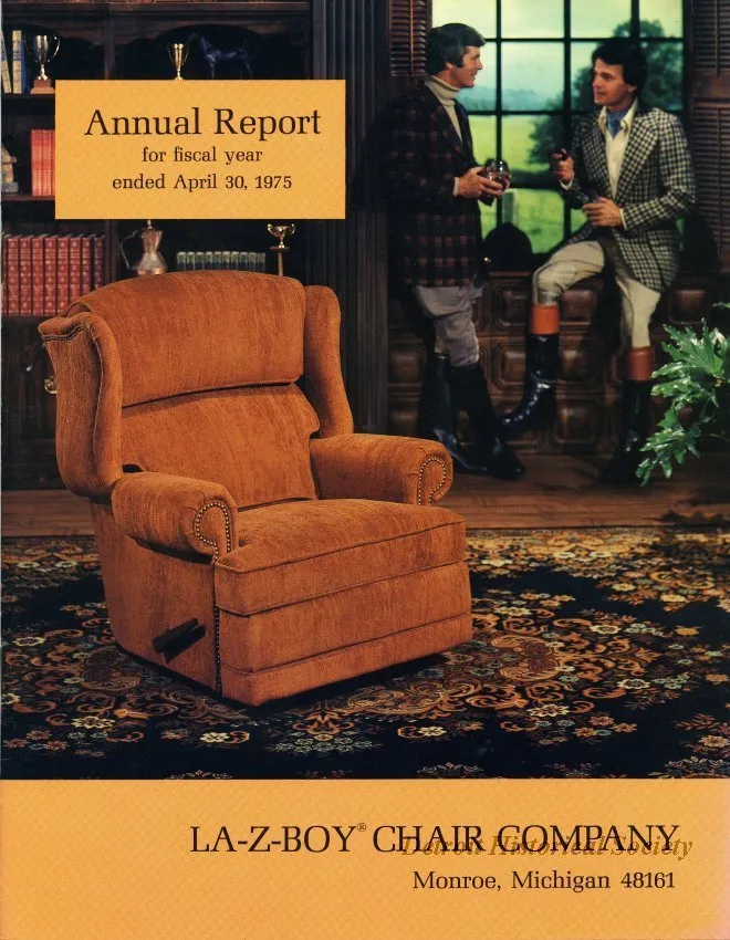 Report, Annual - Annual Report, 1975
La-Z-Boy Chair Company