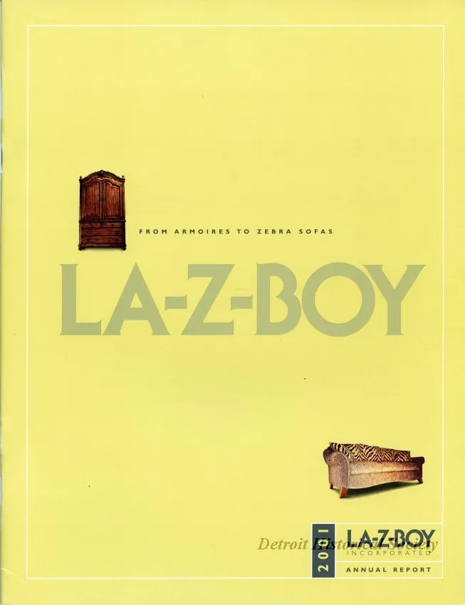 Report, Annual - 2001 La-Z-Boy Incorporated Annual Report