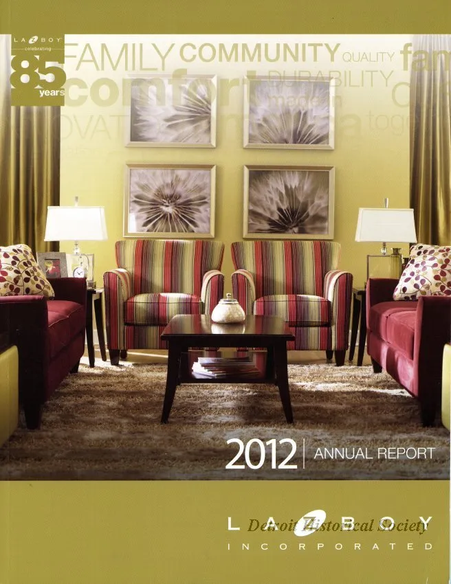 Report, Annual - 2012 Annual Report
La-Z-Boy Incorporated