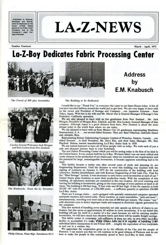 Newsletter - La-Z-News