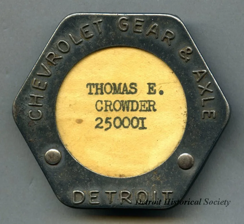 Badge, Identification