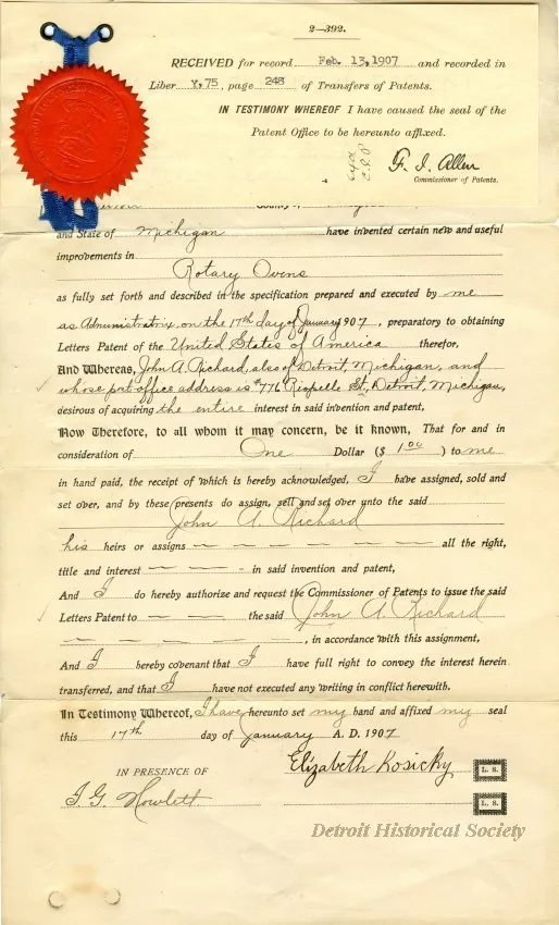 Patent - Assignment Before Patent
