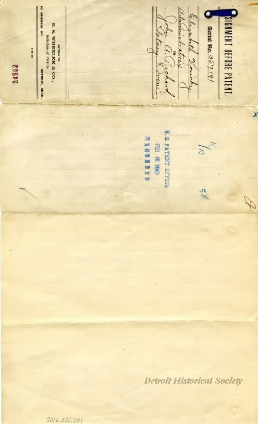 Patent - Assignment Before Patent