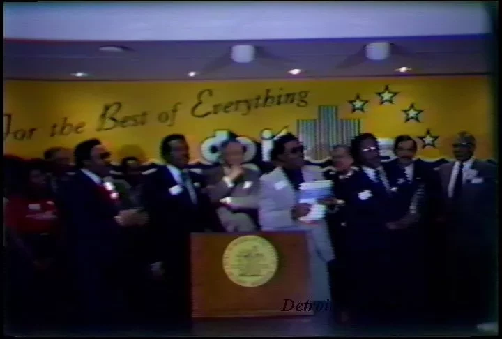 U-Matic - Mayor Coleman A. Young "Do It In Detroit" News Conference