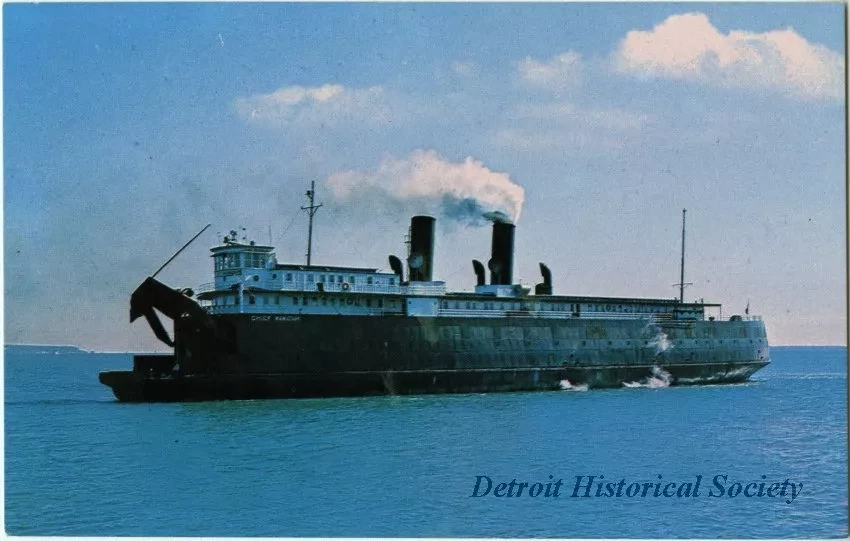 Postcard - CHIEF WAWATAM - Railroad Carferry