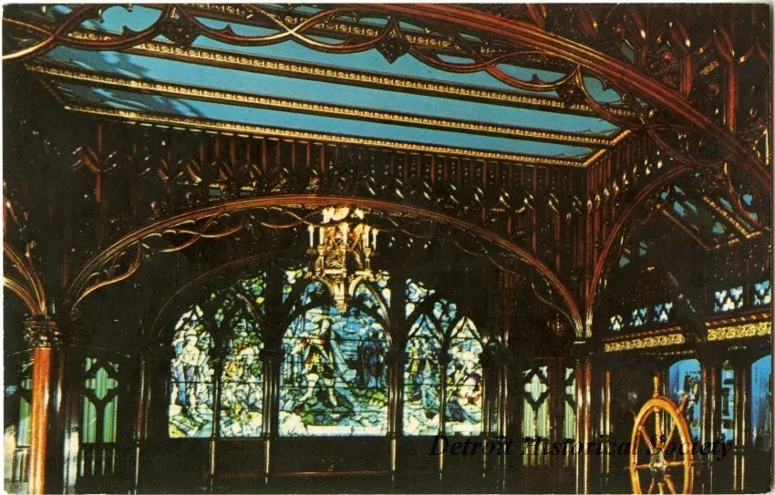 Postcard - The Gothic Room