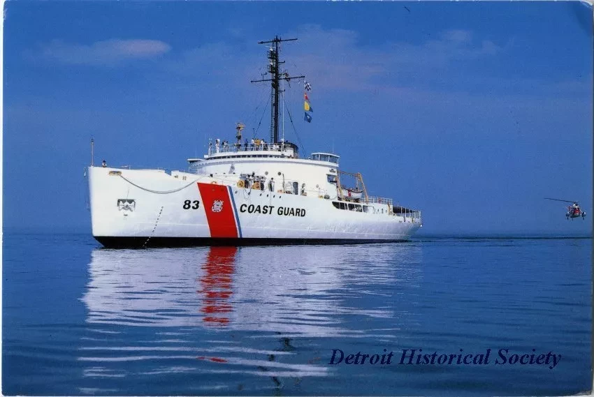 Postcard - U.S. COAST GUARD CUTTER MACKINAW