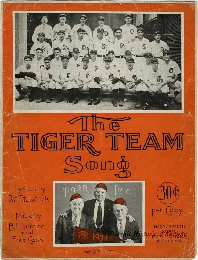 Music, Sheet - The Tiger Team Song