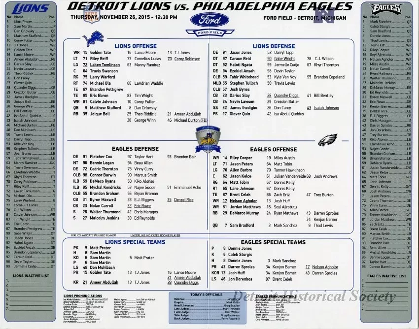 Roster