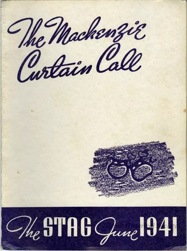 Yearbook - The Mackenzie Curtain Call,
The Stag