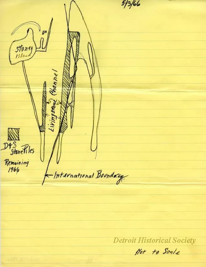 Memorandum - D&S Stone Piles East & West of Livingstone Channel